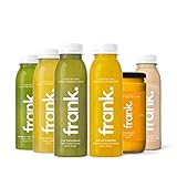 FRANK JUICE 3 Tages Suppenkur Starter mit 15 veganen Säften & 3 Bio Suppen im Glas,...