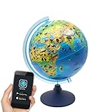 alldoro 68620 3D Lexi Globus Zoo Ø 25 cm mit Smartphone IQ Globe App,...