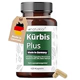 Sägepalmenextrakt & Kürbiskernextrak - 8 Fach Kombi mit Brennnesselextrakt, Vitamin E,...