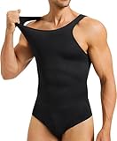 Gotoly Herren Shapewear Bodysuit Bauchweg Stark Formend Full Body Shaper Workout Tank Tops...