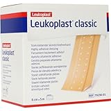 Leukoplast Classic Pflaster Meterware 5 m x 6 cm Rolle,1St