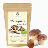 Bio Steinpilze 200g I Klasse 1A I Steinpilze getrocknet I Naturbelassen I Aus...