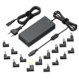 90W Universal Netzteil Laptop Ladekabel Ladegerät AC Adapter für HP Stream, Acer Swift...