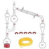 stonylab 500ml Destillations Set für Ätherische Öle, Borosilikatglas...