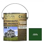 Contura Wetterschutzfarbe 2,5 Liter Holz Dauerschutzfarbe Deckend Buntlack Holzfarbe...