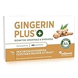 Ingwer Kapseln - Bio Ingwer-Extrakt - flüssig - Gingerol & Shogaol hochdosiert...