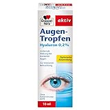 Doppelherz Augen-Tropfen Hyaluron 0,2% – Medizinprodukt ohne Konservierungsstoffe mit...
