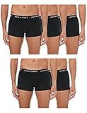 JACK & JONES Herren Boxershorts 5er Pack JACHuey Unterhose 12142342 Black XL