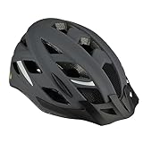 FISCHER Erwachsene Fahrradhelm, Radhelm, Cityhelm Urban Levin, S/M, 52-59cm, grau, mit...