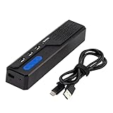 mansH Lautsprecher 2-in-1 mit Mikrofon, USB-Hub, USB, HD, Videokonferenz,...