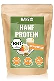 Bio Hanfprotein Pulver 1000g I 55% Eiweiß | Proteinpulver aus Deutschland | Pflanzliches...