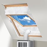Digiroot Fensterabdichtung für Mobile Klimageräte Dachfenster, 2x190CM Hot Air Stop zum...