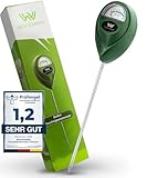 Wendowerk® Boden Feuchtigkeitsmesser für Pflanzen - [Grün/Schwarz] - Ohne Batterien -...