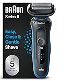 Braun Series 5 Elektrorasierer, EasyClean Rasierer Herren, Wet & Dry, Geschenk Mann, Made...