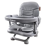 YOLEO Sitzerhöhung Stuhl Kind, Tragbarer Hochstuhl für Baby, nur 2 kg, Booster Sitz mit...