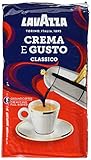 Lavazza, Crema e Gusto Classico, Gemahlener Kaffee, für Mokka-Kannen oder...