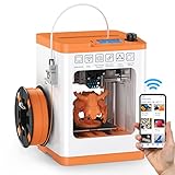 WEEFUN Neueste TINA2 S 3D Drucker, WiFi-Schnelldruck Ultra-Leises Mainboard Mini 3D...