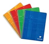 Clairefontaine 8723 C – Lot de 1 Hefte mit Spiralen Maxi Innenraum A5 quer...