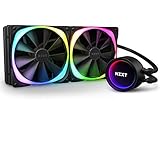 NZXT Kraken X63 RGB 280 mm - RL-KRX63-R1 - AIO RGB CPU Wasserkühlung - Rotierbares...