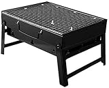 Gasgrill Barbecue Grill Holzkohlegrill Tragbarer klappbarer BBQ-Grill Tischgrill...