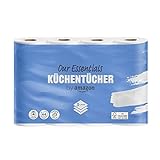 by Amazon Küchenrollen 3-lagig, 4 Rollen, 64 Blatt