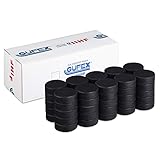 Gufex Official IIHF Hockey Puck 50-Pack - Eishockey Spielpucks - Dieser Puck Wird bei den...