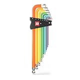 INBUS® 70273 Inbusschlüssel Set 9tlg, 1.5–10mm, mit ColorGrip bunt &...