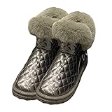 Wilitto Schneestiefel, kurze Stiefel, modische Stiefel, Damen-Wanderschuhe,...