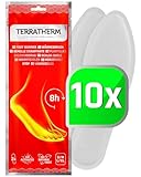 TerraTherm Sohlenwärmer- 10 Paar S, Wärmesohlen für Schuhe Aller Art, Schuhwärmer...