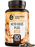 Keto Base Plus Day - 90 Kapseln - grüner Tee Extrakt, Cayennepfeffer, Ingwer & Koffein -...