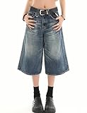 Y2k Baggy-Jeans-Shorts, Y2k, Hip-Hop-Shorts, Skater-Jeans, Grunge-Shorts, ästhetische...