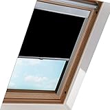 EINFEBEN Dachfenster Rollo Verdunkelungsrollo für Dachfenster / M08 Schwarz...