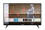 Techwood H32T60F 32 Zoll Fernseher/Smart TV (HD ready, HDR, LED, Triple-Tuner,...