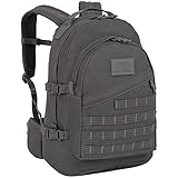 Highlander Unisex Militärischer Tactical Assault-Rucksack, Grau, 40L