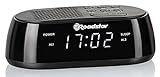 Roadstar CLR-2477 Radiowecker, Digitaler Radio PLL-FM, Zwei Weckzeiten und...