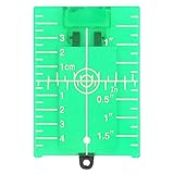 Magnetische Laser-Zielplatte, ABS-Kunststoff, Laser-Nivellierziel, Boden-Zielkartenplatte...