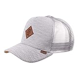 Djinns Trucker Cap HFT Melange Pique Grey Grau, Size:OneSize