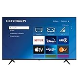 METZ Blue Roku TV, 4K UHD Smart TV, 55 Zoll, 139 cm, Fernseher mit Triple Tuner,...