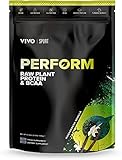 Vivo Life Perform-Pflanzliches Proteinpulver mit BCAA, vegan, mit Salz aus Punjab...