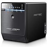 FANTEC QB-35US3-6G Externes 4-fach Festplattengehäuse (für 4x 8, 89 cm (3, 5 Zoll) SATA...