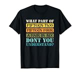 Fifteen Two Fifteen Four A Pair is Six lustiges Cribbage-Spiel T-Shirt