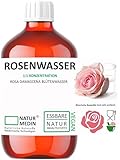 500-ml ROSENWASSER HYPOALLERGEN Essbares Gesichtswasser 100% naturrein...