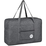 Handgepäck Tasche für Flugzeug Reisetasche Klein Faltbare Handgepäck Koffer 55x40x20cm...