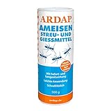 ARDAP Ameisen Streu- & Gießmittel 500g - Ameisengift draußen - bekämpfen...