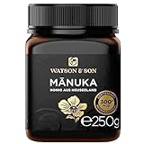 Watson & Son Manuka Honig MGO 300+ 250g | Premium Qualität aus Neuseeland