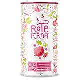 Rote Kraft | Smoothie Pulver | 600g | mit Wurzeln & Beeren u.a. Maca, Kurkuma, Guarana,...