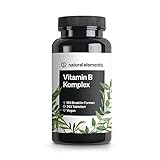 Vitamin B Komplex – 365 Tabletten für 12 Monate – Premium-Rohstoff...