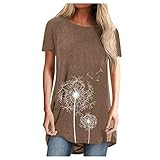 Tops Damen sexy Hawaii Hemd Damen Glitzer Oberteil Damen Sommer top Damen sexy Longshirts...