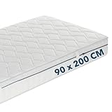 Ortho-Relax Matratze 90x200cm, 23cm hoch, Bett Härtegrad H2,...