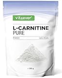 L-Carnitin Pure - 300 g reines Pulver ohne Zusätze - 100% L-Carnitin Tartrat - 100...